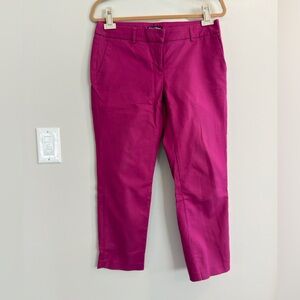 Dalia Collection Fuchsia Ankle Pants